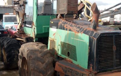 Procesadora forestal timberjack 1270 A año 1994