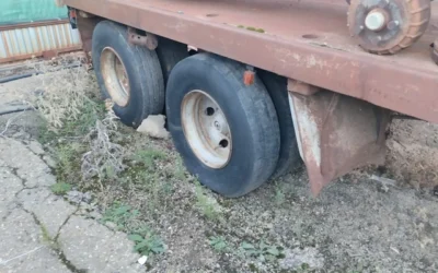 Remolque forestal para camión suspensión neumática